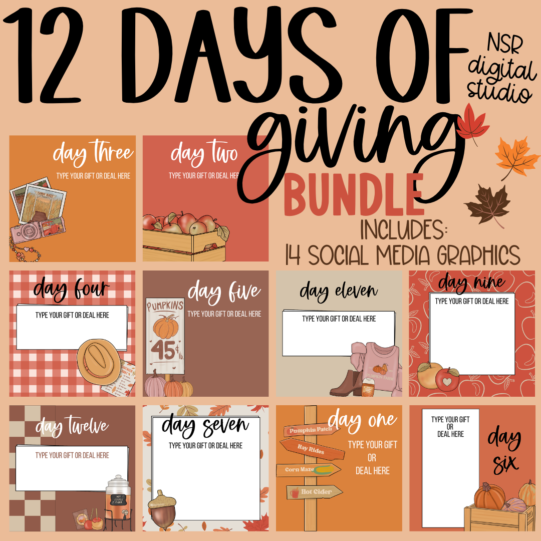 12 Days of Giving: Engagement Bundle
