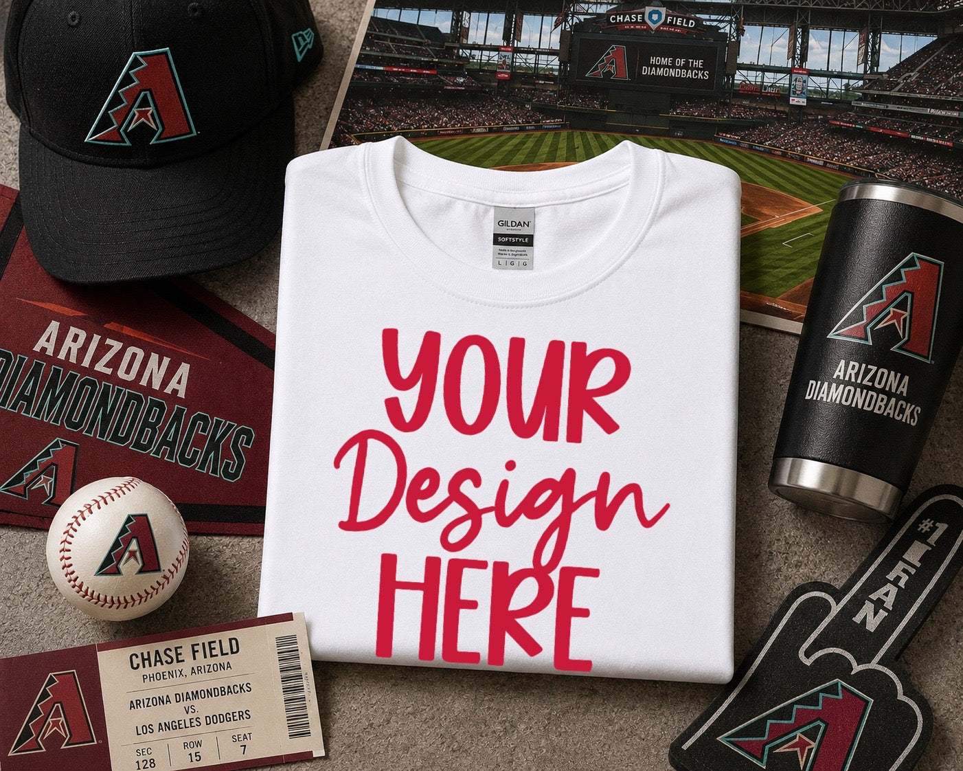 Arizona Baseball: 2026 Shirt Mockup