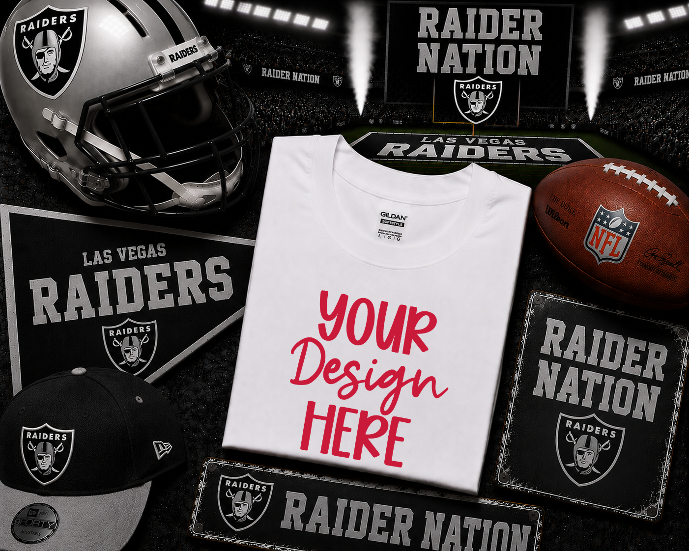 Las Vegas Football: 2026 Shirt Mockup