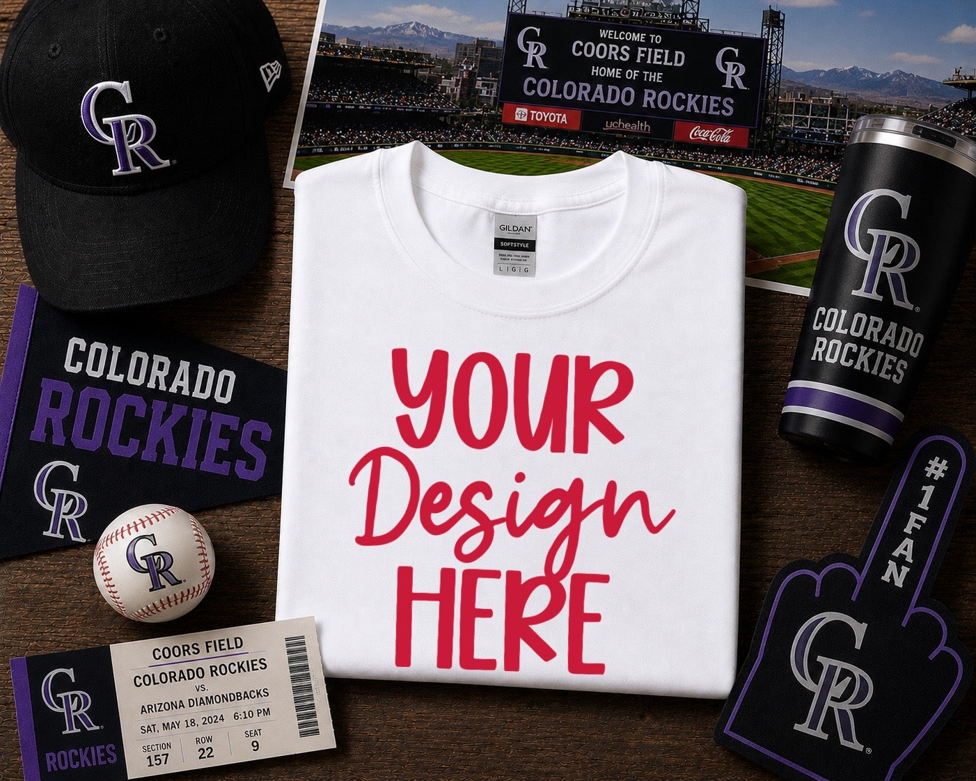 Colorado Baseball: 2026 Shirt Mockup