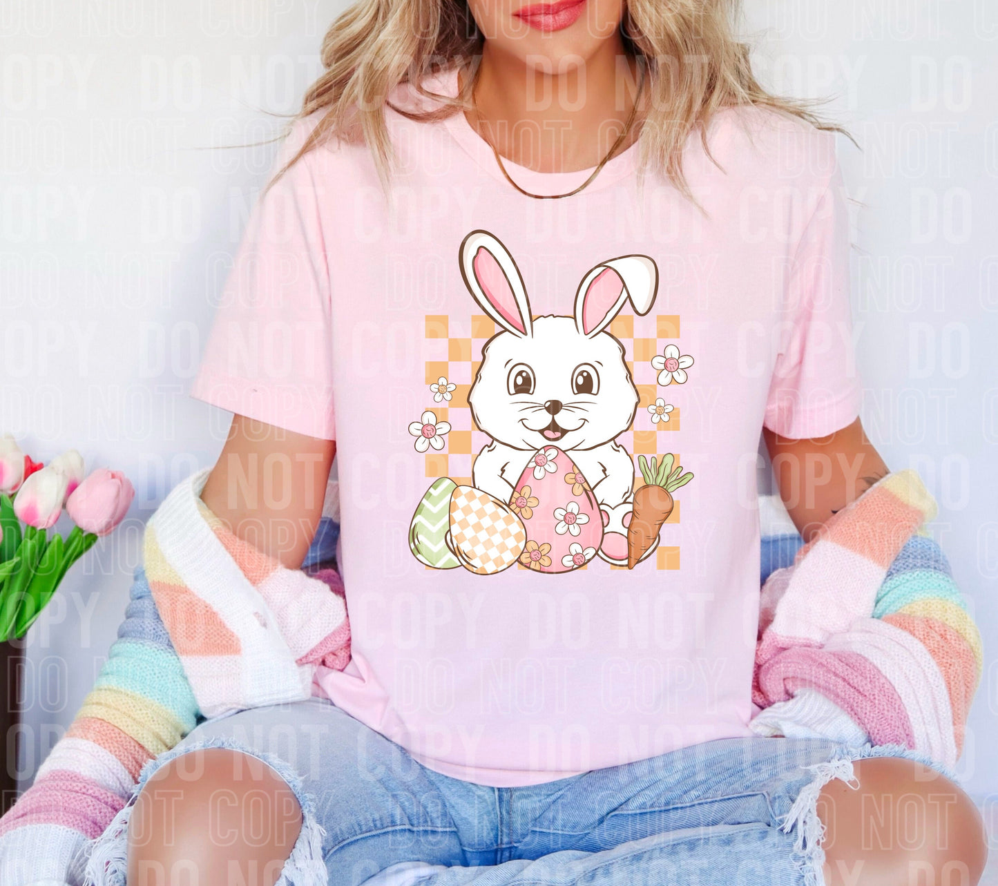 CHECKERED EASTER BUNNY: 2025 Digital Download