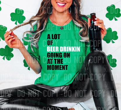 A LOT OF BEER DRINKING GOING ON AT THE MOMENT: 2025 Digital Download