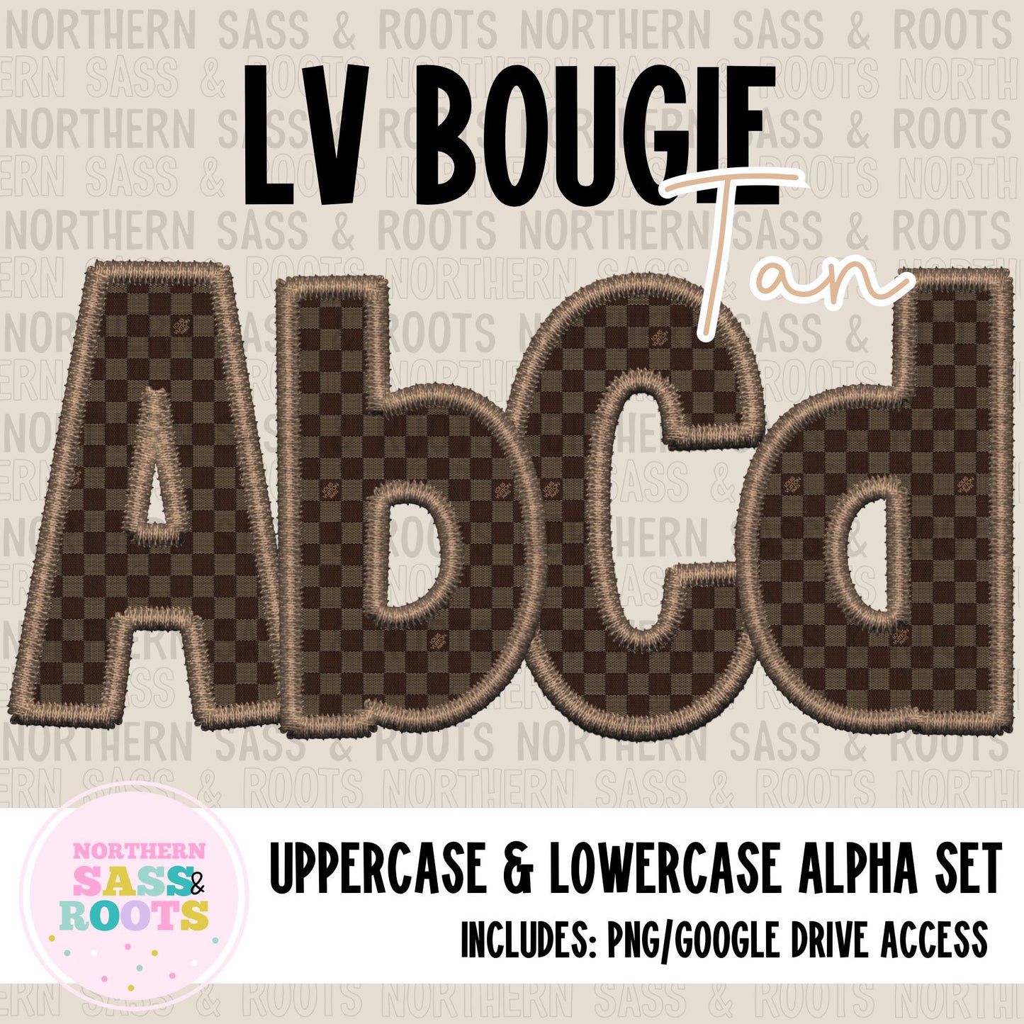 LV Bougie (Tan): ALPHA SET