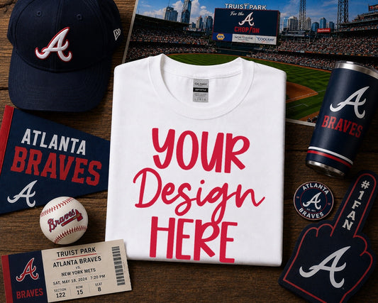 Atlanta Baseball: 2026 Shirt Mockup