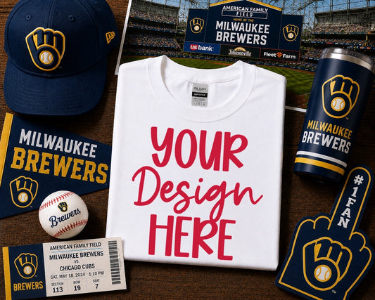 Milwaukee Baseball: 2026 Shirt Mockup
