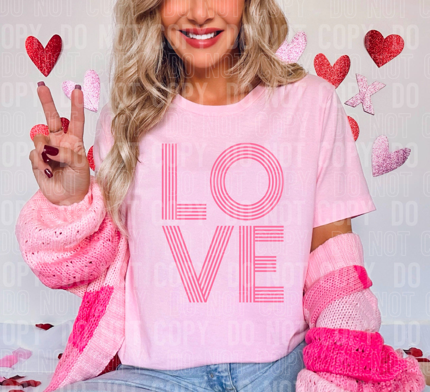 LOVE 3 Lined: Digital Download