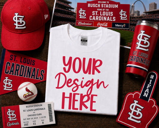 St. Louis Baseball: 2026 Shirt Mockup