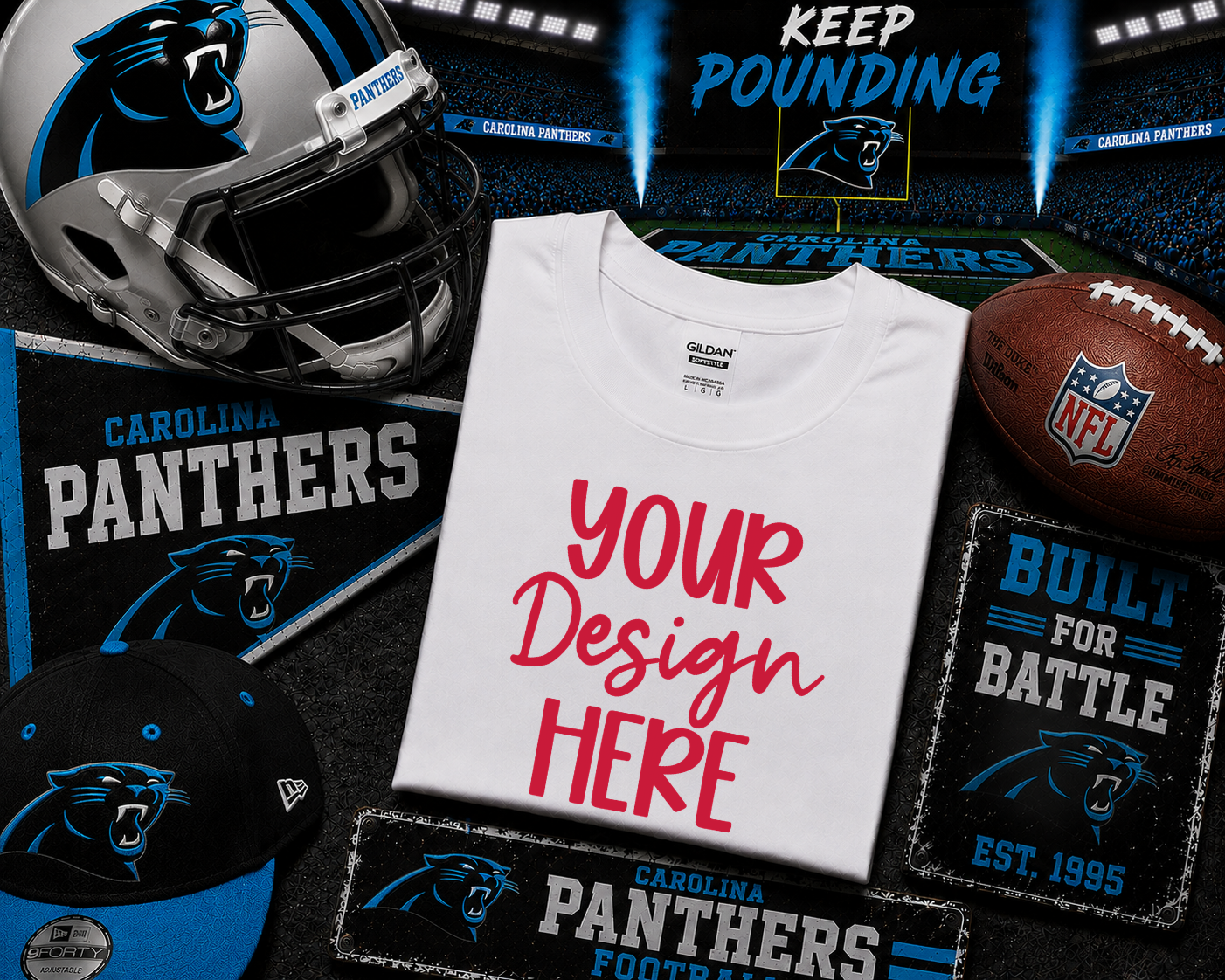 Carolina Football: 2026 Shirt Mockup