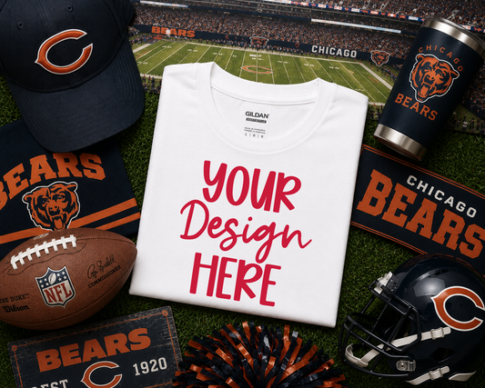 Chicago Football: 2026 Shirt Mockup