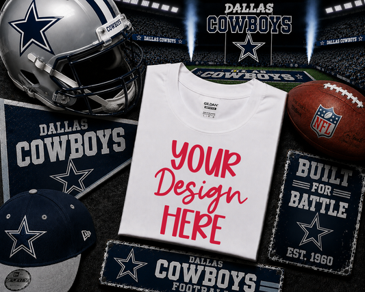 Dallas Football: 2026 Shirt Mockup