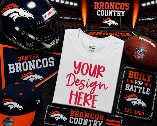 Denver Football: 2026 Shirt Mockup