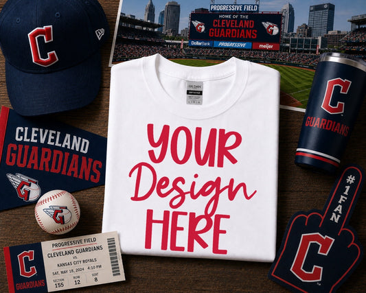 Cleveland Baseball: 2026 Shirt Mockup