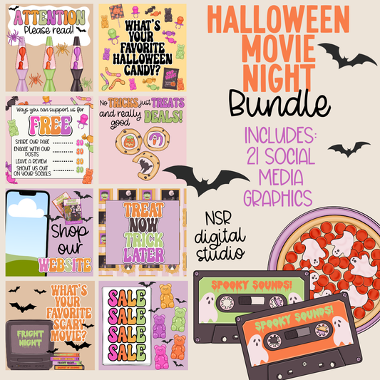 HALLOWEEN MOVIE NIGHT: Engagement Bundle