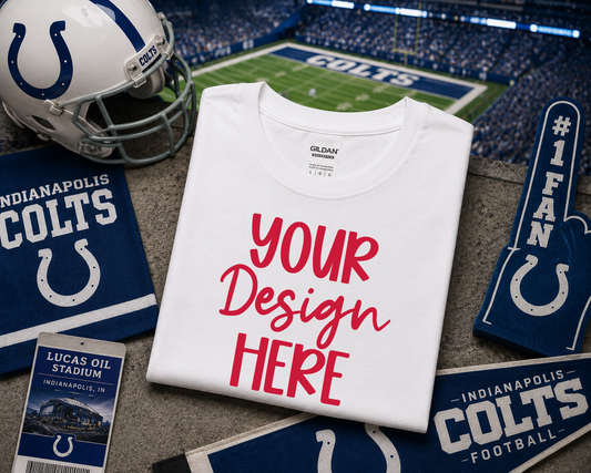 Indianapolis Football (V.1): 2026 Shirt Mockup