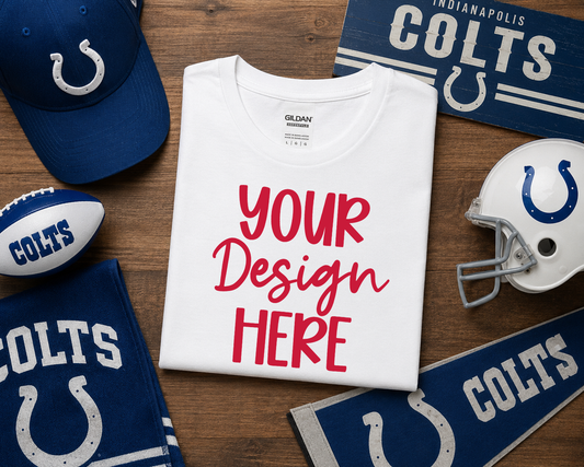 Indianapolis Football (V.2); 2026 Shirt Mockup