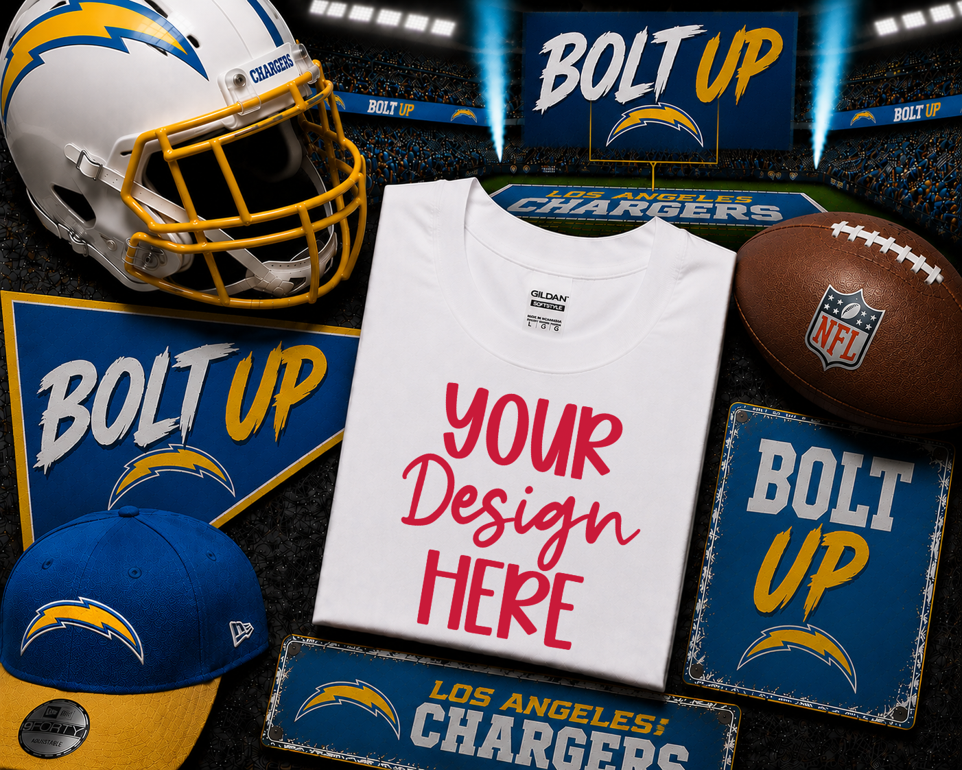 Los Angeles Football: 2026 Shirt Mockup