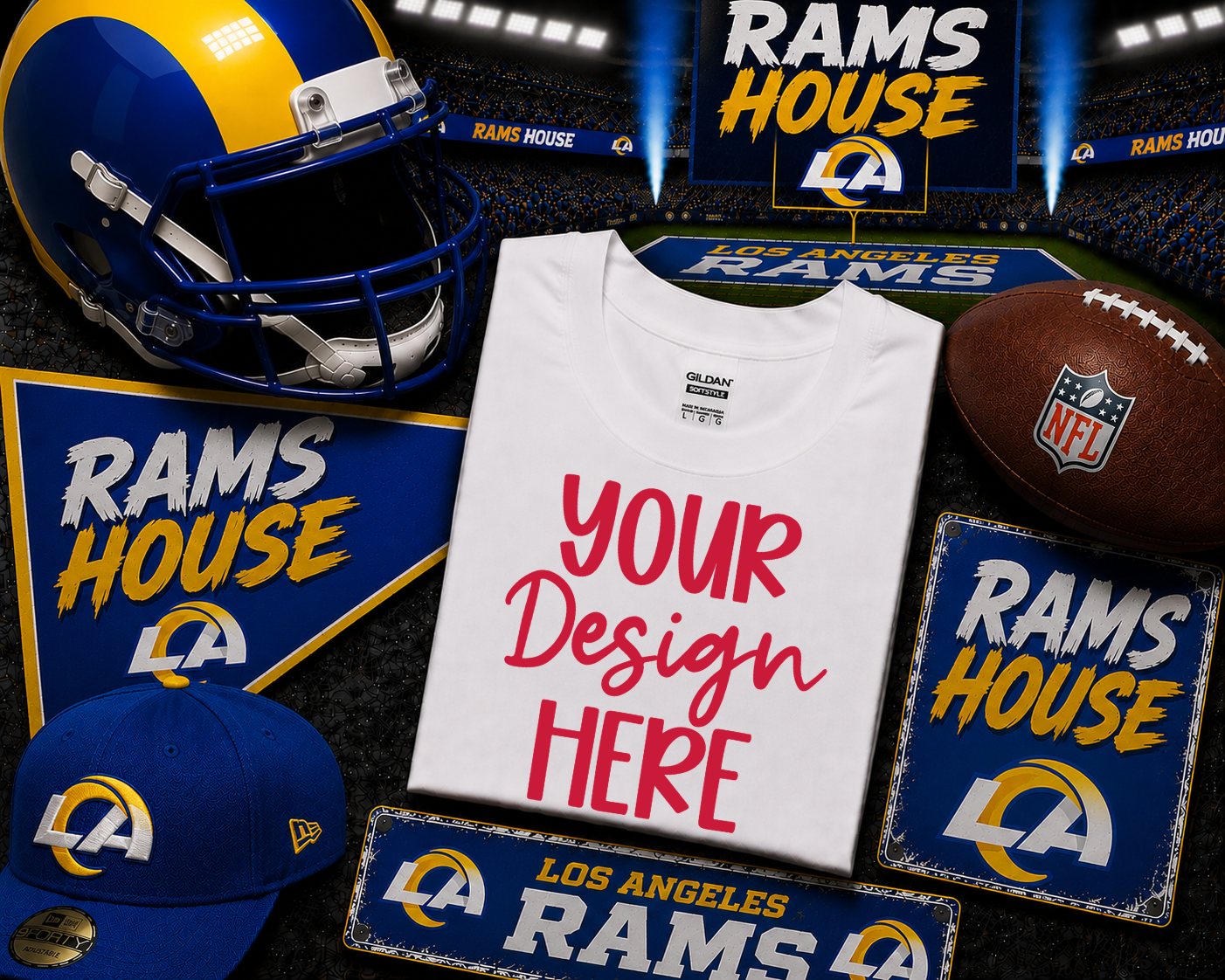 Los Angeles Football: 2026 Shirt Mockup
