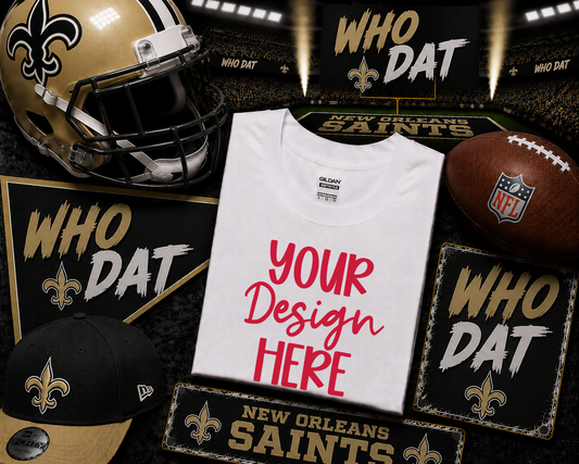 New Orleans Football: 2026 Shirt Mockup