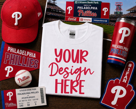 Philadelphia Baseball: 2026 Shirt Mockup