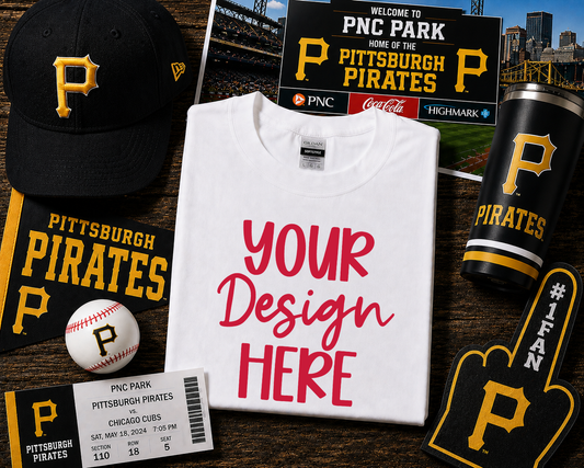 Pittsburg Baseball: 2026 Shirt Mockup