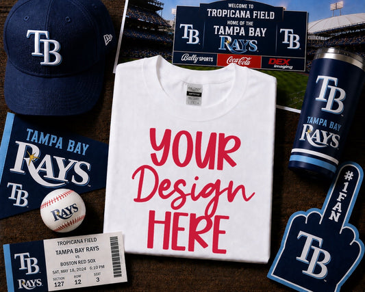Tampa Bay Baseball: 2026 Shirt Mockup