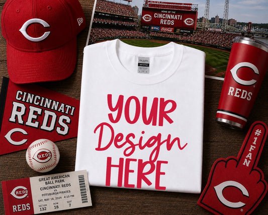 Cincinnati Baseball: 2026 Shirt Mockup