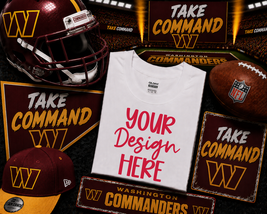 Washington Football: 2026 Shirt Mockup