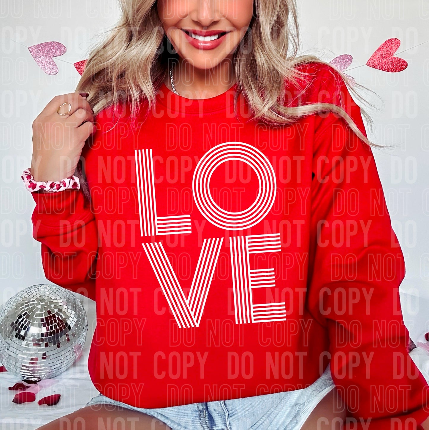 LOVE 3 Lined: Digital Download
