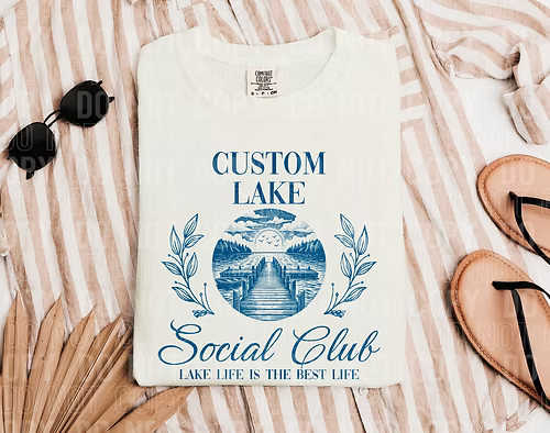 CUSTOM Lake Life Social Club: Digital Download