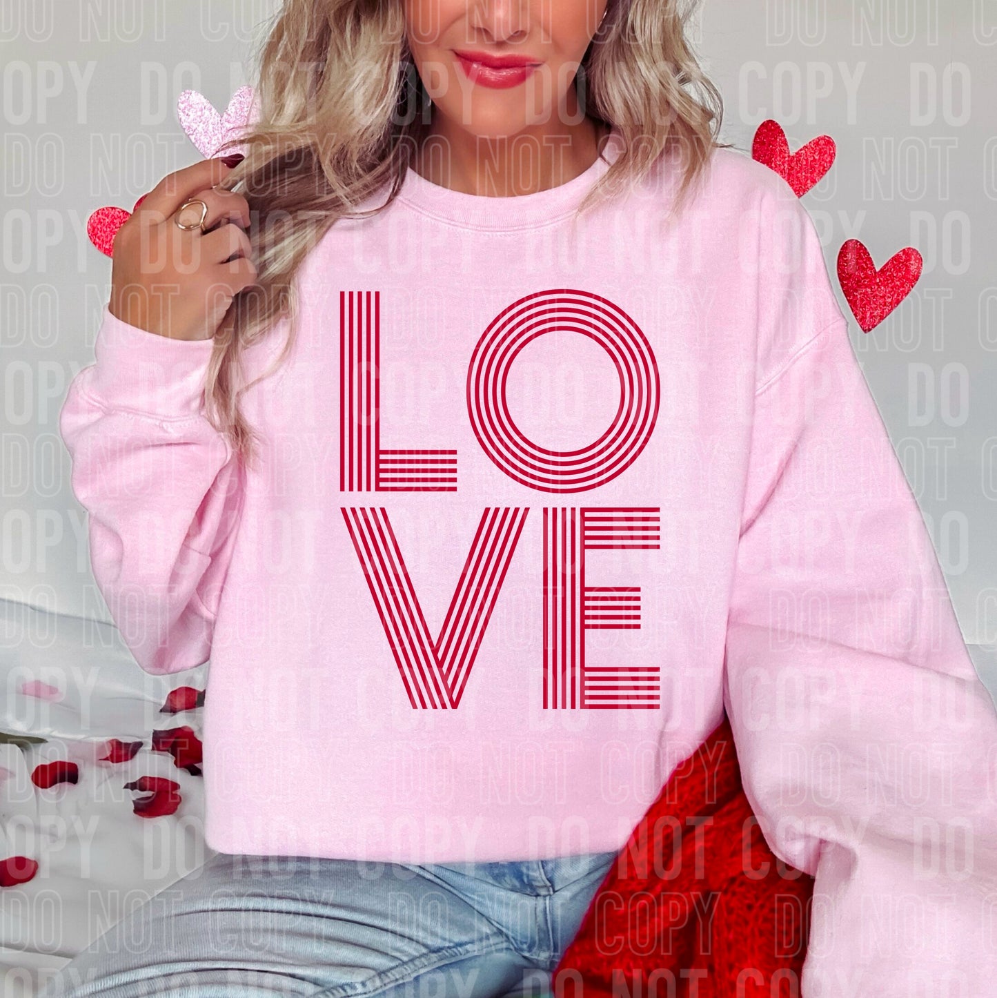 LOVE 3 Lined: Digital Download