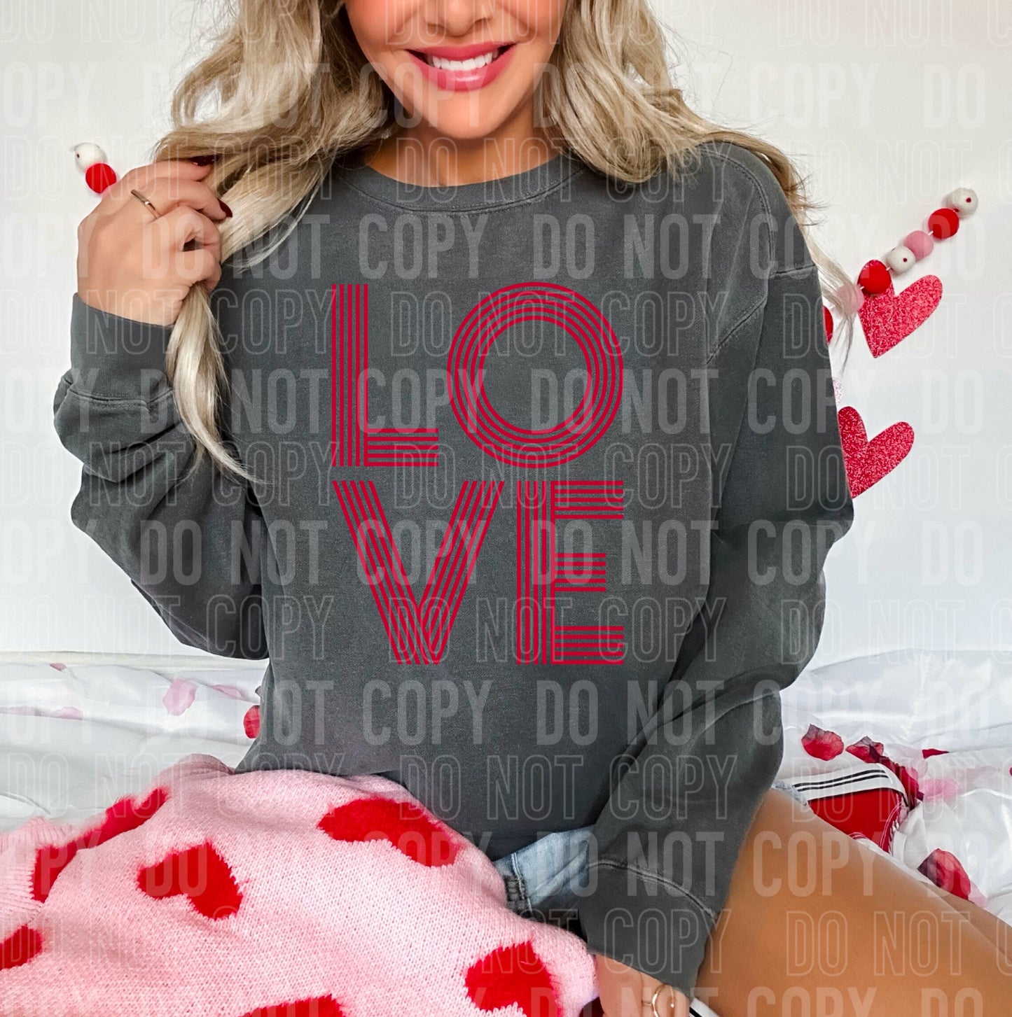 LOVE 3 Lined: Digital Download
