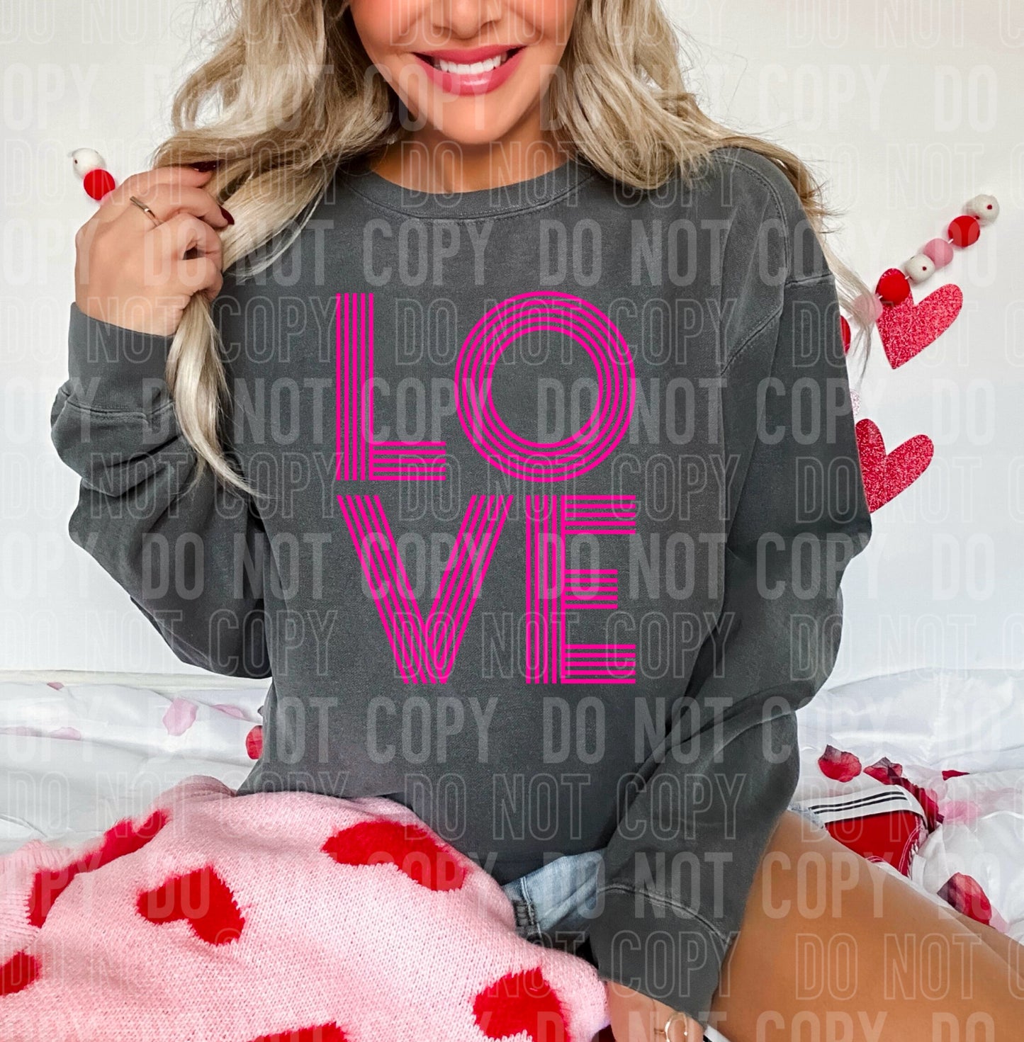 LOVE 3 Lined: Digital Download