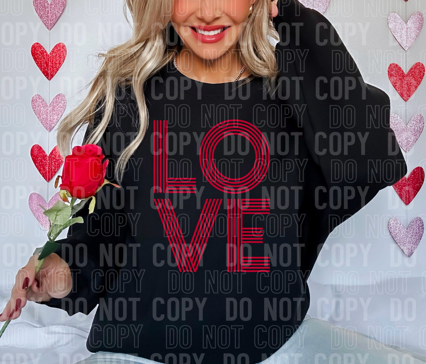 LOVE 3 Lined: Digital Download