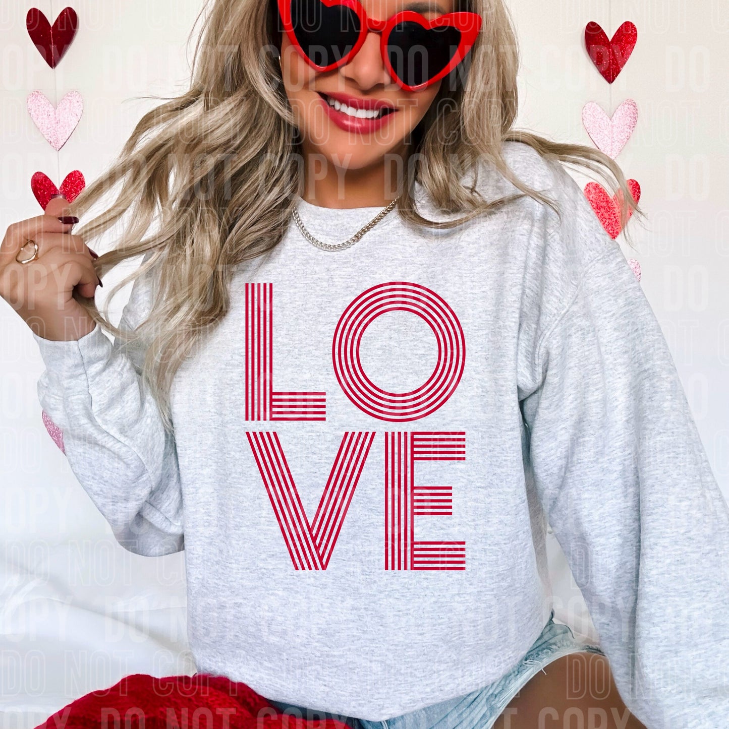 LOVE 3 Lined: Digital Download