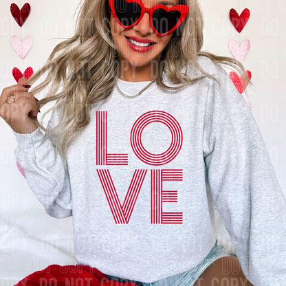 LOVE 3 Lined: Digital Download