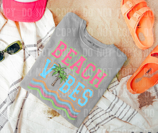 BEACH VIIBES WAVEY (Colorful): 2025 Digital Download