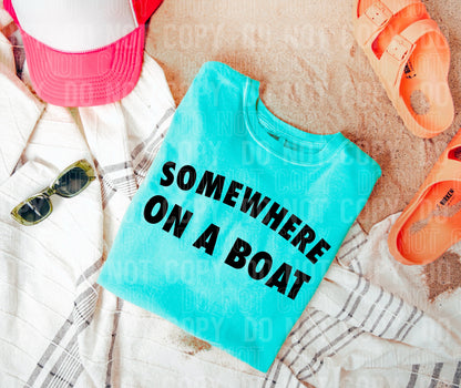 SOMEWHERE ON A BOAT: 2025 Digital Download