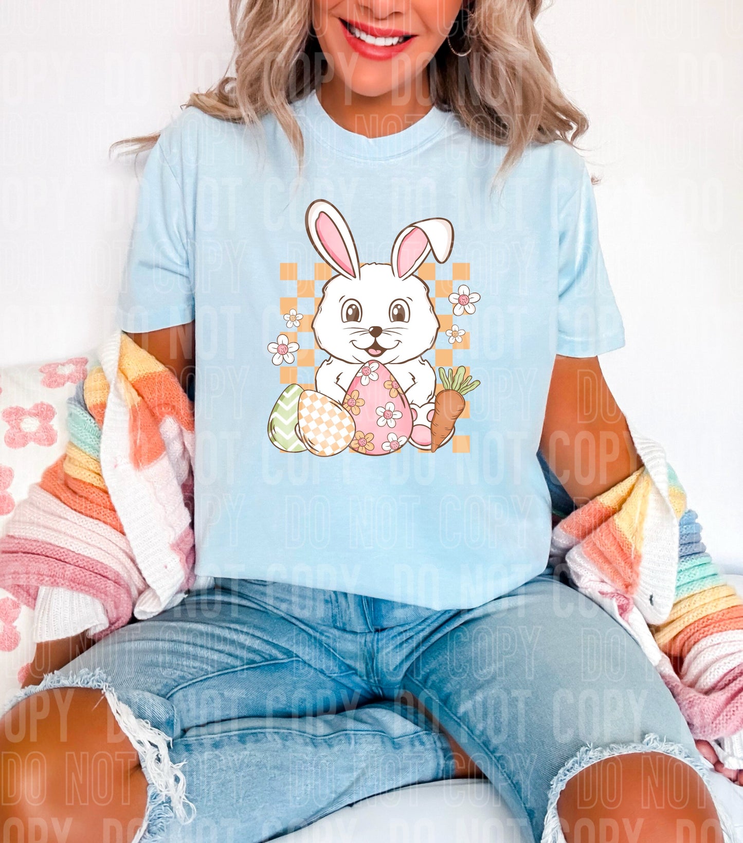 CHECKERED EASTER BUNNY: 2025 Digital Download