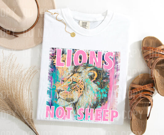 LIONS NOT SHEEP: Digital Download