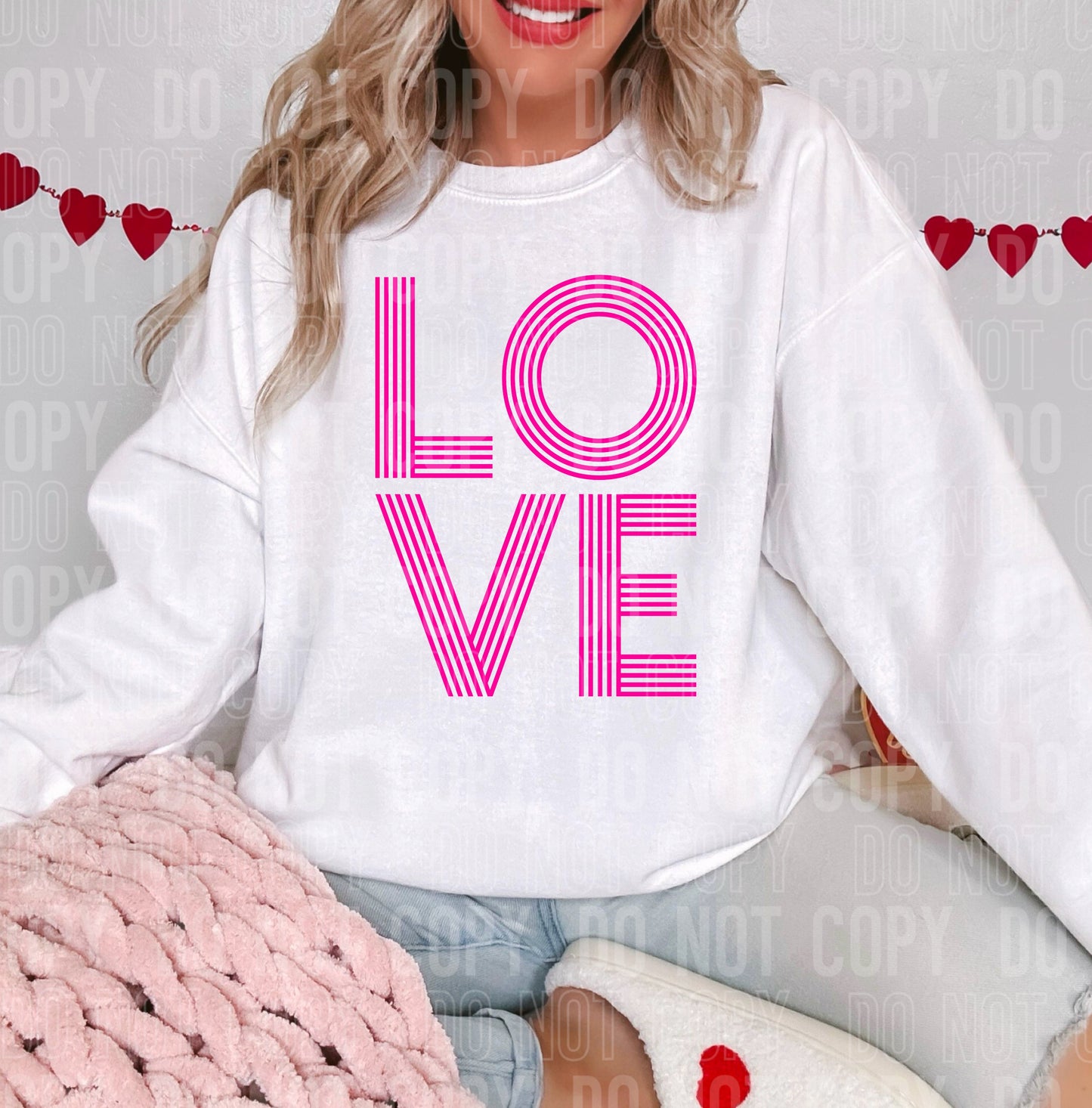 LOVE 3 Lined: Digital Download